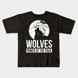 Wolves Power of The Pack Kids T-Shirt